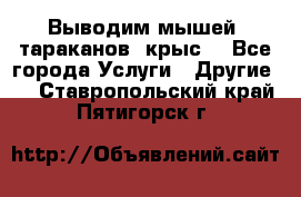 Выводим мышей ,тараканов, крыс. - Все города Услуги » Другие   . Ставропольский край,Пятигорск г.